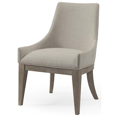 Transitional Upholstered Side Chair